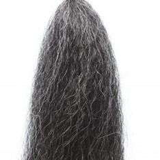 Predator Hair / Schwarz mit Weissanteil